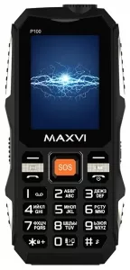 Мобильный телефон Maxvi P100 (черный) icon