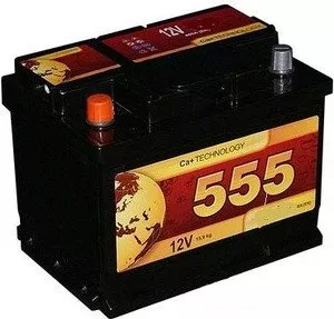 Аккумулятор A-Mega 555 R+ (60Ah) фото