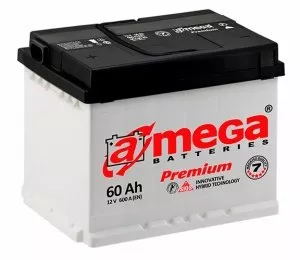 Аккумулятор A-Mega Premium L+ (60Ah) фото