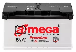 Аккумулятор A-Mega Premium R+ (100Ah) фото