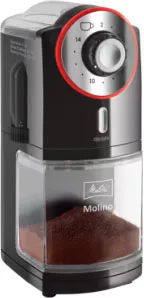 Кофемолка Melitta Molino (красный) фото
