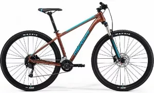 Велосипед Merida Big.Nine 100 3x 29&#34; (2021) bronze/blue 81333 р-р XXL(22) фото