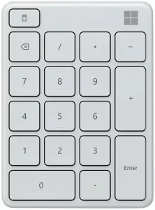 Цифровой блок Microsoft Number Pad (белый) фото