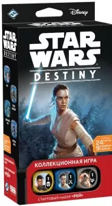 Настольная игра Мир Хобби Star Wars: Destiny. Стартовый набор Рей фото