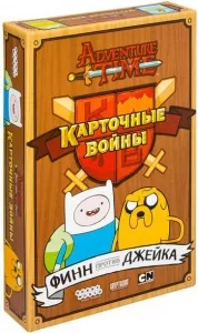 Настольная игра Мир Хобби Время приключений: Карточные войны. Финн против Джейка фото