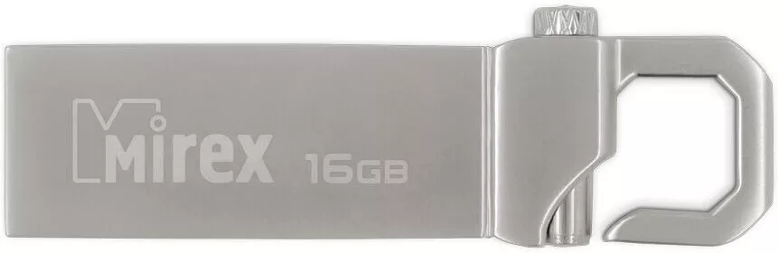 USB-флэш накопитель Mirex Crab 16GB (серебристый) фото