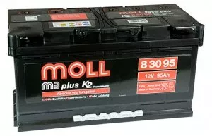Аккумулятор Moll M3 plus K2 83095 (95Ah) фото
