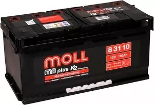 Аккумулятор Moll M3 plus K2 83110 (110Ah) фото