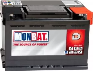 Аккумулятор Monbat 65Ah низкий фото