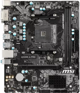 Материнская плата MSI A320M-A PRO фото