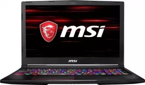 Ноутбук MSI GE63 8SF-052US Raider RGB фото