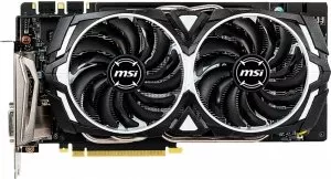 Видеокарта MSI GTX 1060 ARMOR 6GD5X OC GeForce GTX 1060 6Gb GDDR5 192bit фото