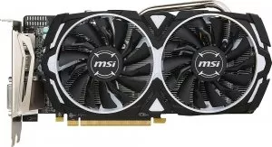 Видеокарта MSI RX 570 ARMOR 4G OC Radeon RX 570 4GB GDDR5 256bit  фото