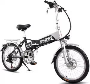 Электровелосипед MYATU Engwe F0320 (черный/серебристый) фото