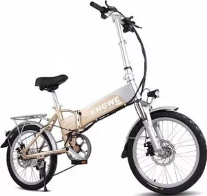 Электровелосипед MYATU Engwe F0320 (золотой) фото