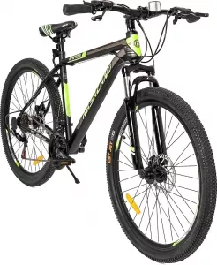 Велосипед Nasaland 275M031 27.5 р.19 2021 (черный/салатовый) фото