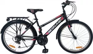 Велосипед Nasaland 4001M 24 р.15 2021 (черный/красный) фото
