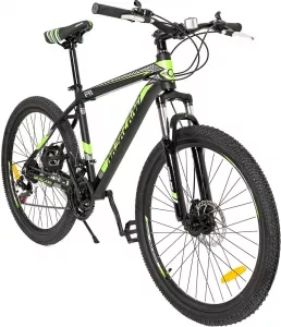 Велосипед Nasaland R1 26 р.18 2021 (черный/зеленый) фото
