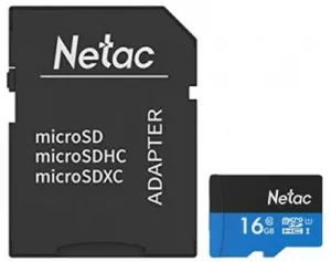 Карта памяти Netac P500 Standard microSDHC 16Gb (NT02P500STN-016G-R) фото