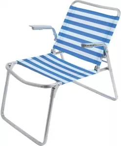 Кресло Ника К1 (сине-белые полоски) фото
