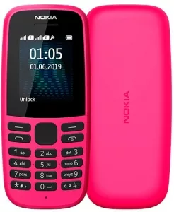 Nokia 105 (2019) (розовый) фото