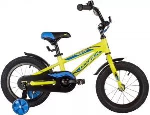 Детский велосипед Novatrack Dodger 14 2022 145ADODGER.GN22 (зеленый) фото