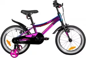 Детский велосипед Novatrack Katrina V 16 2022 167AKATRINA1V.GVL22 (фиолетовый металлик) фото