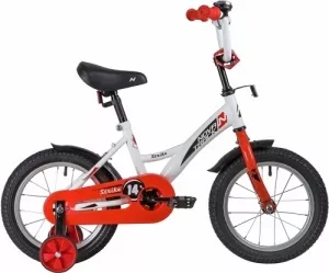 Велосипед детский Novatrack Strike 14 (2020) 143STRIKE.WTR20 white/red фото