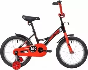 Велосипед детский Novatrack Strike 16 (2020) 163STRIKE.BKR20 black/red фото
