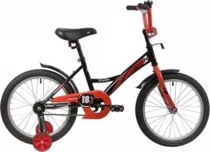 Велосипед детский Novatrack Strike 18 (2020) 183STRIKE.BKR20 black/red icon