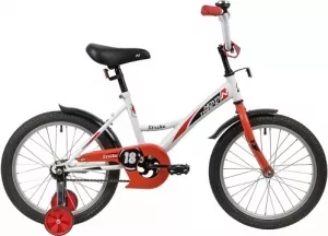 Велосипед детский Novatrack Strike 18 (2020) 183STRIKE.WTR20 white/red фото