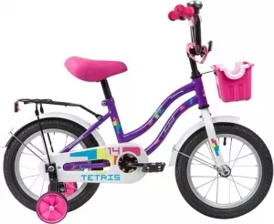 Велосипед детский Novatrack Tetris 14 (2020) 141TETRIS.VL20 purple фото