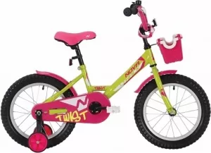 Велосипед детский Novatrack Twist 12 (2020) 121TWIST.GNP20 light green фото