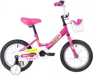 Детский велосипед Novatrack Twist 14 2020 141TWIST.PN20 (розовый) фото