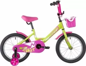 Велосипед детский Novatrack Twist 16 (2020) 161TWIST.GNP20 green фото