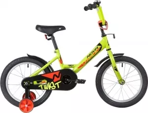 Детский велосипед Novatrack Twist 16 2020 161TWIST.GN20 (зеленый/черный) фото