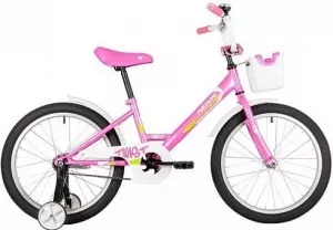 Детский велосипед Novatrack Twist 20 2020 201TWIST.PN20 (розовый/белый) фото