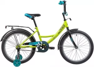 Детский велосипед Novatrack Vector 20 2022 (зеленый) фото