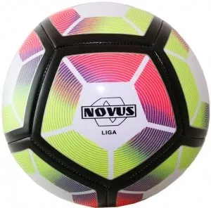 Мяч футбольный Novus Liga white/yellow/orange фото