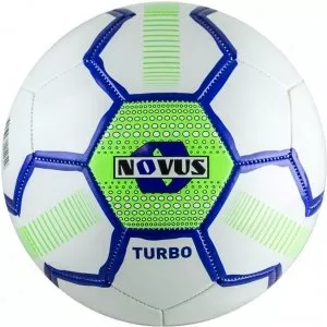 Мяч футбольный Novus Turbo white/blue/green фото
