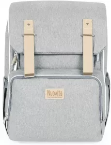 Рюкзак для мамы Nuovita Capcap Rotta (светло-серый) фото