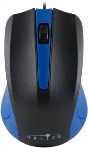 Компьютерная мышь Oklick 225M black/blue фото