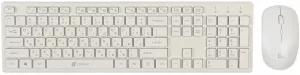 Клавиатура + мышь Oklick 240M (белый) фото