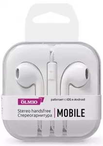 Наушники Olmio Mobile White icon