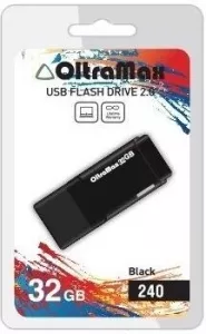 USB Flash Oltramax 240 32GB (черный) (OM-32GB-240-Black) фото