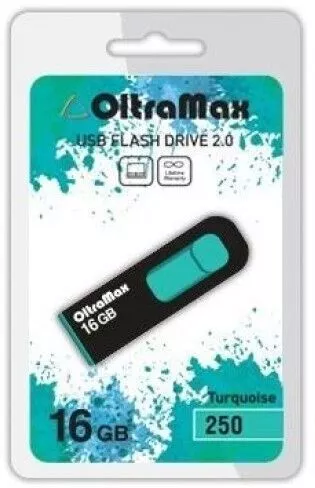 USB Flash Oltramax 250 16GB (бирюзовый) (OM-16GB-250-Turquoise) фото
