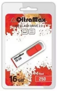 USB Flash Oltramax 250 16GB (красный) (OM-16GB-250-Red) фото