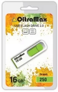 USB Flash Oltramax 250 16GB (зеленый) (OM-16GB-250-Green) фото
