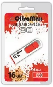 USB Flash Oltramax 250 32GB (красный) (OM-32GB-250-Red) фото