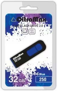 USB Flash Oltramax 250 32GB (синий) (OM-32GB-250-Blue) фото